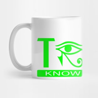 Truth Know Thyself Ankh Mug